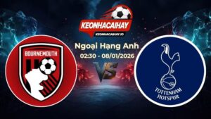 Soi kèo AFC Bournemouth vs Tottenham