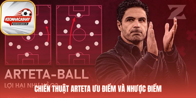 Chiến thuật Arteta ưu việt nhưng phụ thuộc vào vài cá nhân