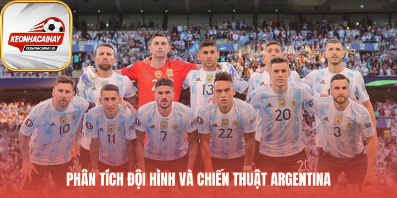 Đội hình chiến thuật vận hành trơn tru dưới thời Scaloni