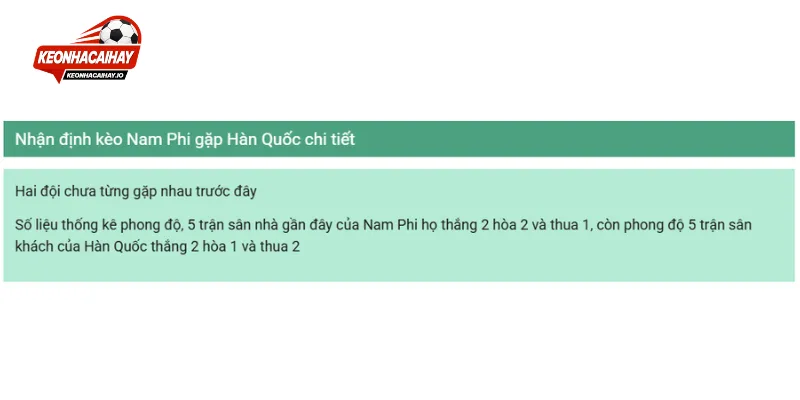 Nhận định tỷ số chung cuộc của hai đội bóng